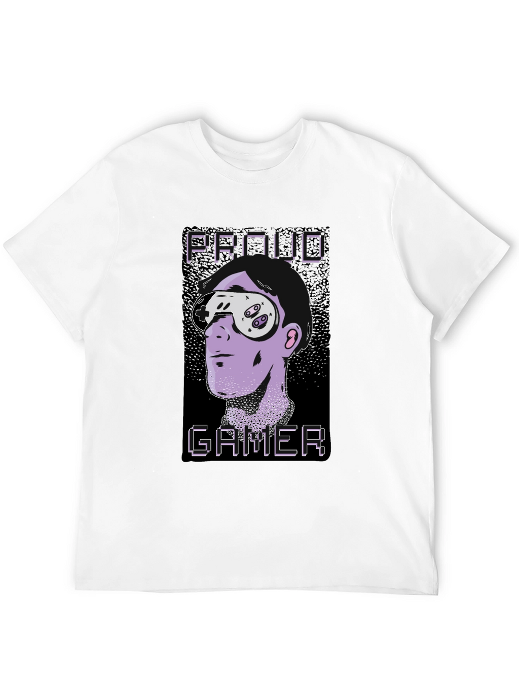 Proud Gamer Graphic Tee - Cool Geek T-Shirt