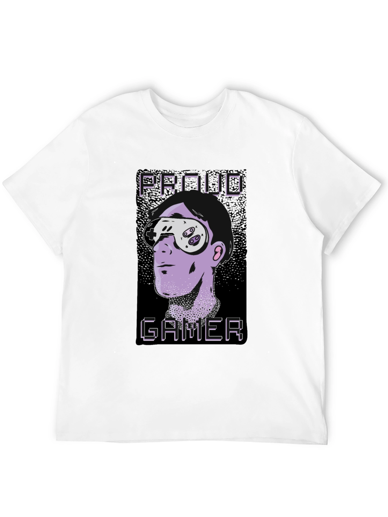 Proud Gamer Graphic Tee - Cool Geek T-Shirt