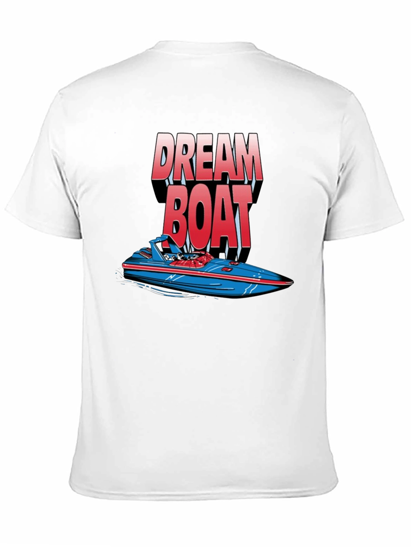 Dream Boat Graphic T-Shirt - Black Cotton Tee