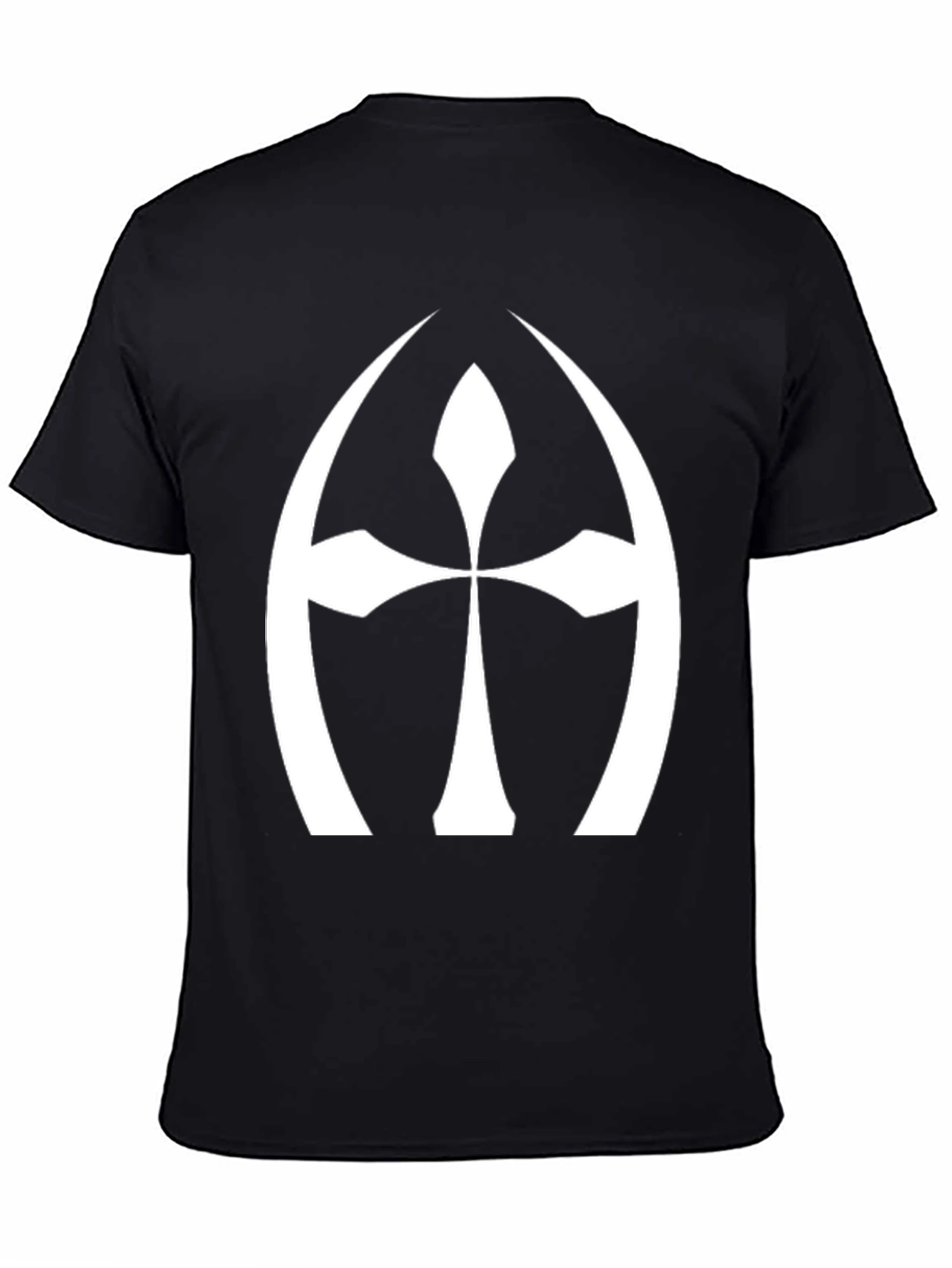 Cross Graphic Black T-Shirt