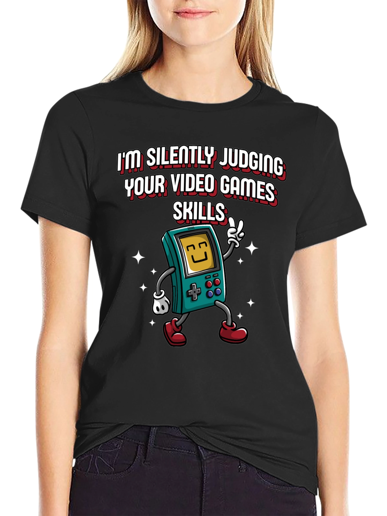 Im Silently Judging Your Video Game Skills T-Shirt