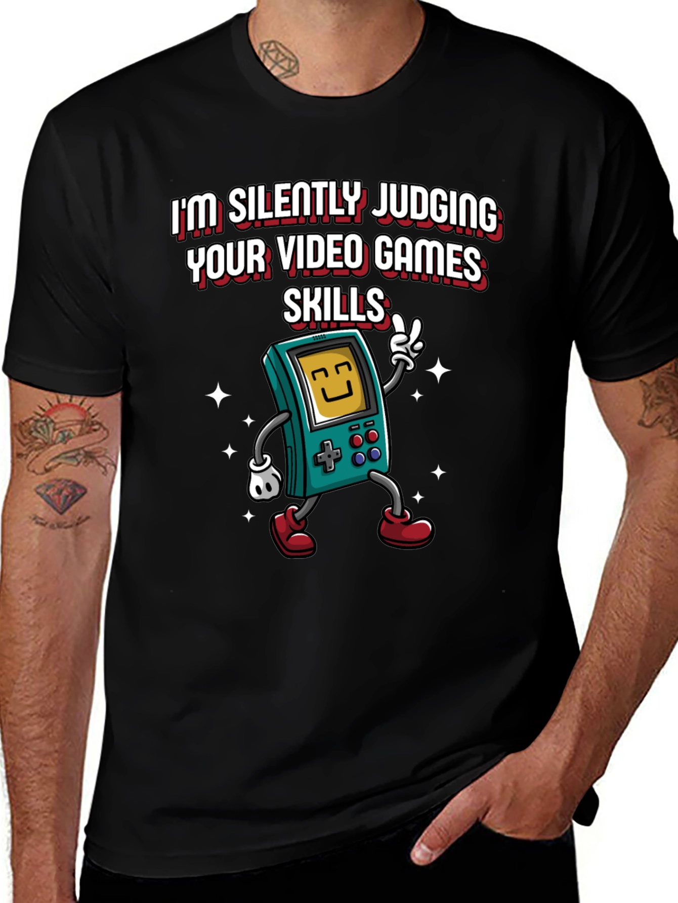 Im Silently Judging Your Video Game Skills T-Shirt
