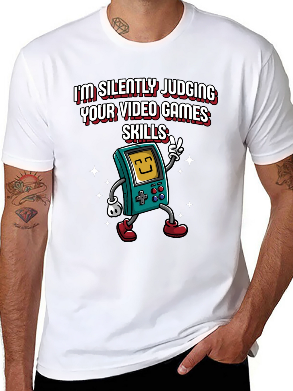 Im Silently Judging Your Video Game Skills T-Shirt