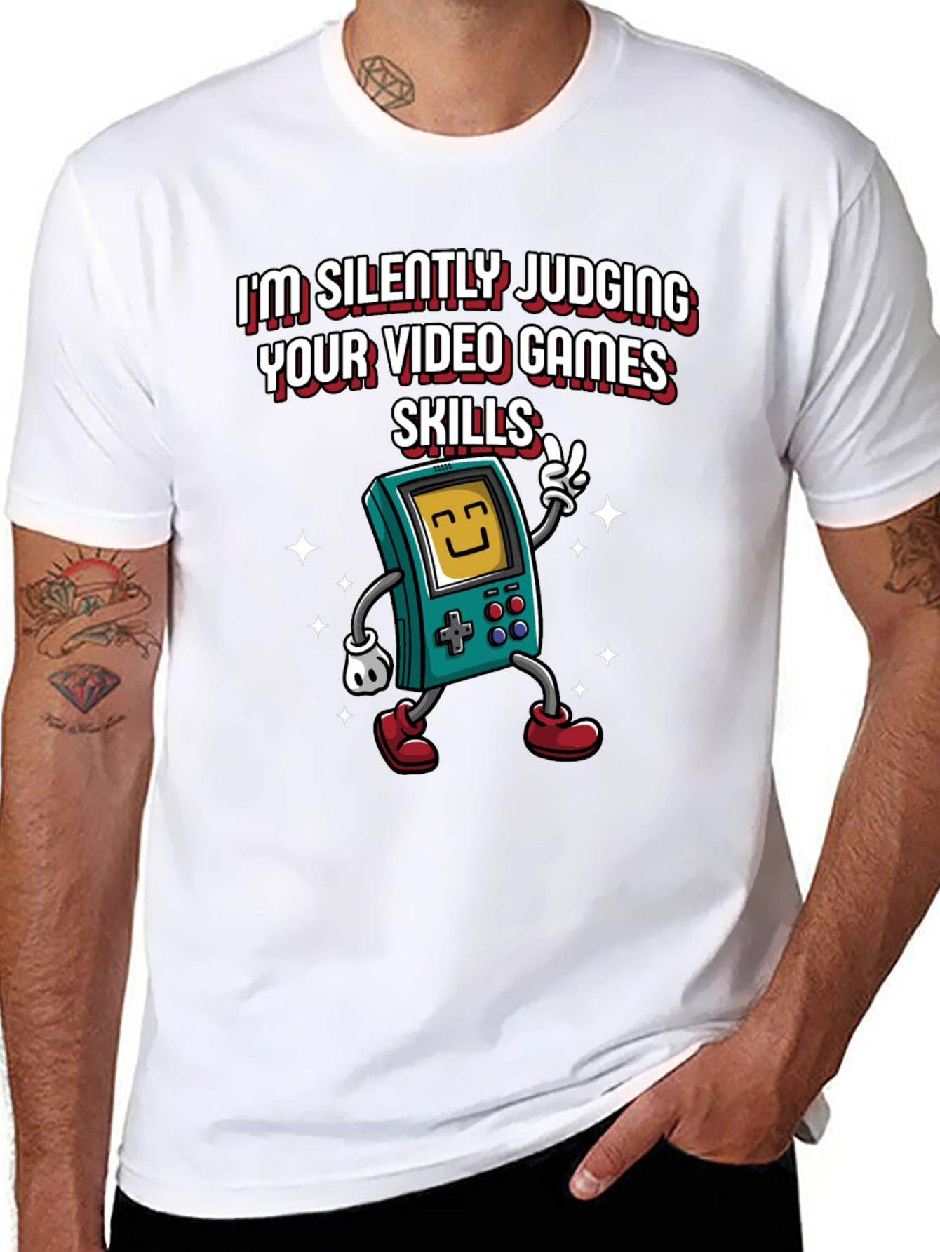Im Silently Judging Your Video Game Skills T-Shirt
