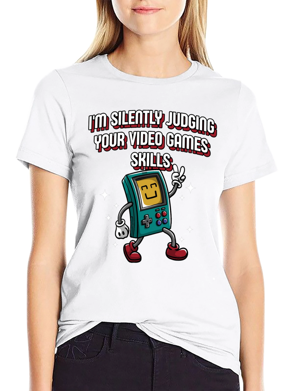 Im Silently Judging Your Video Game Skills T-Shirt