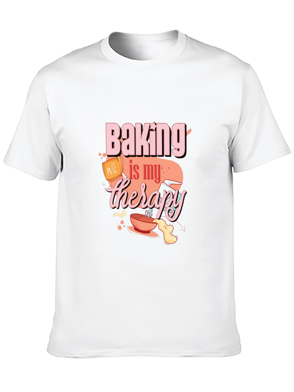 Baking Therapy T-Shirt - Comfort & Style