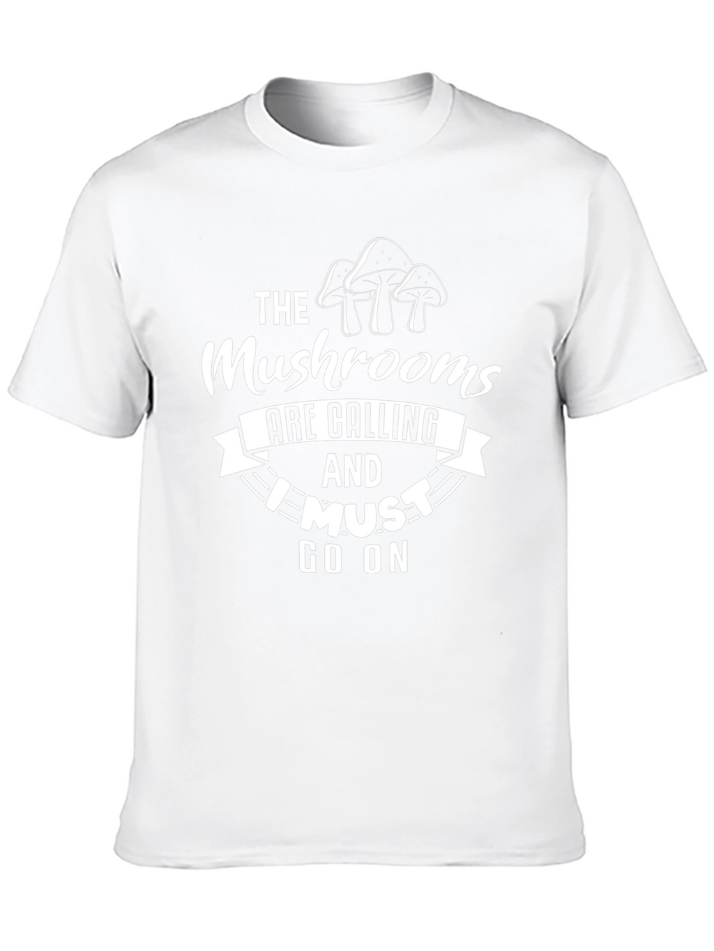 Mushroom Calling T-Shirt: Nature Adventure Tee