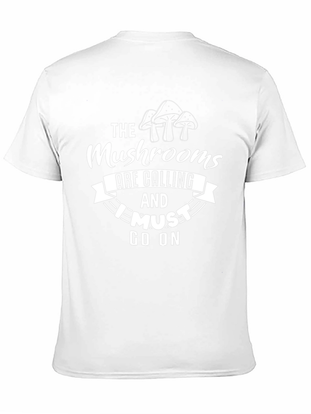 Mushroom Calling T-Shirt: Nature Adventure Tee