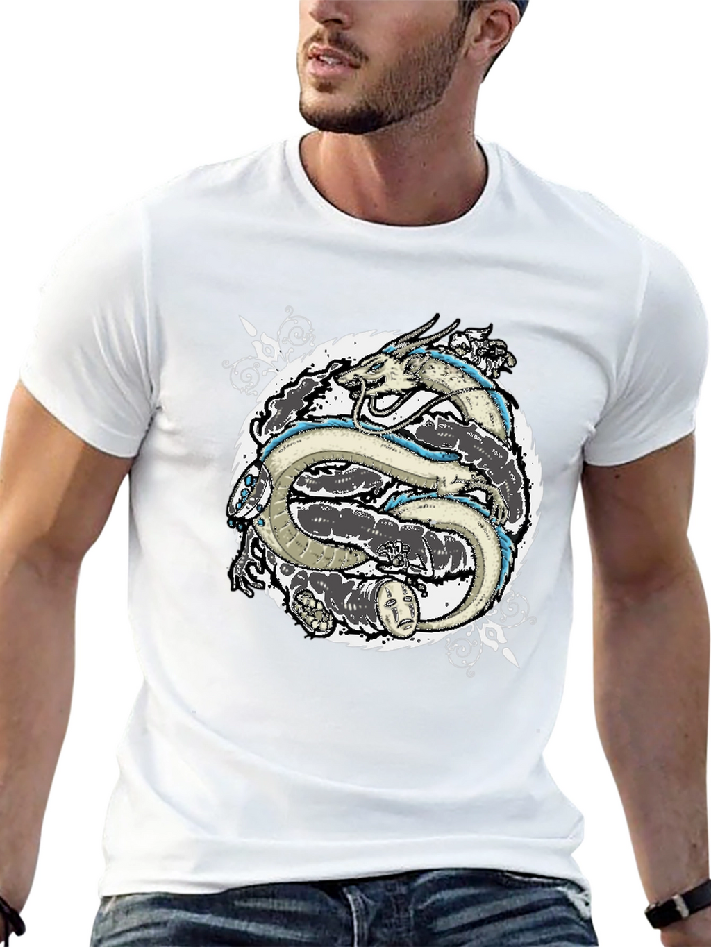 Spirited Away Dragon T-Shirt - Stylish Anime Tee
