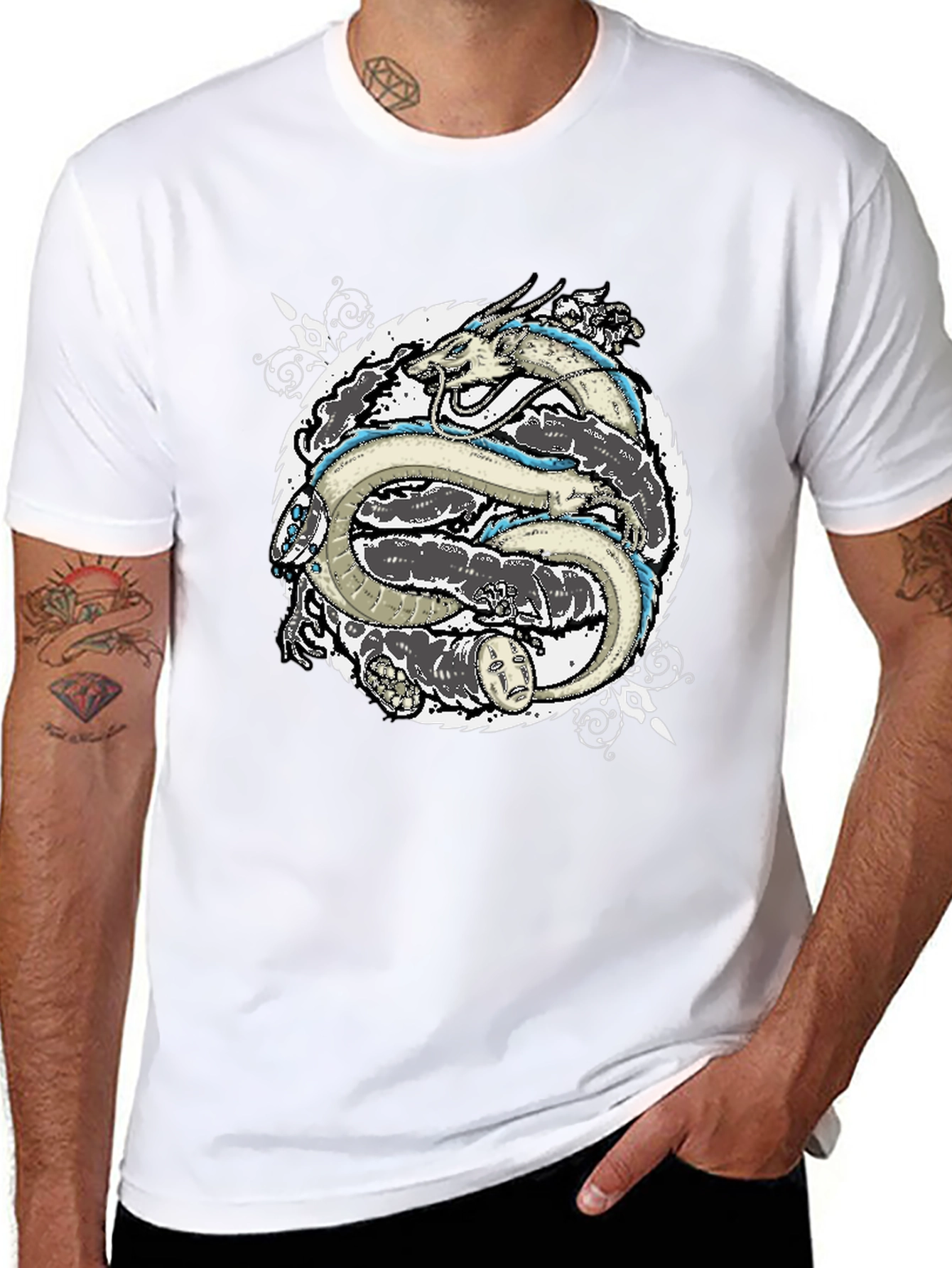 Spirited Away Dragon T-Shirt - Stylish Anime Tee