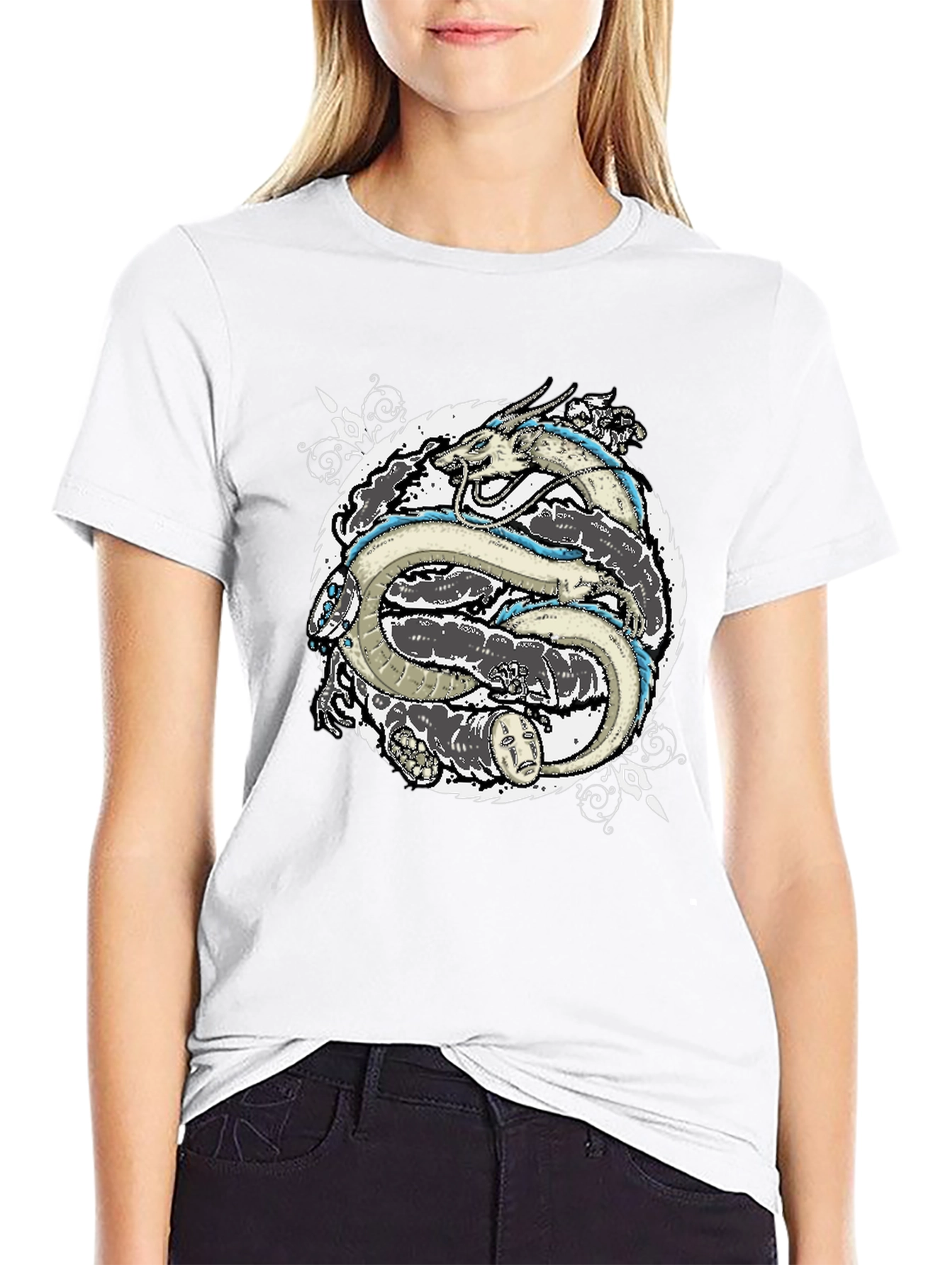 Spirited Away Dragon T-Shirt - Stylish Anime Tee
