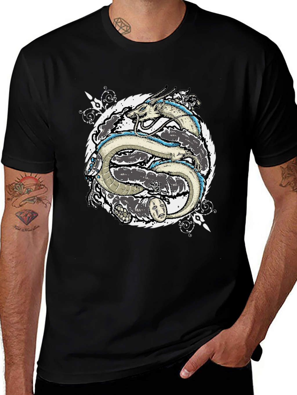 Spirited Away Dragon T-Shirt - Stylish Anime Tee