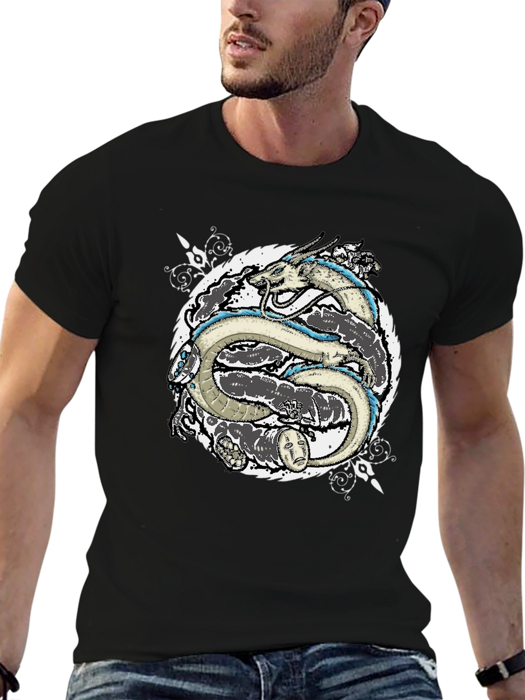 Spirited Away Dragon T-Shirt - Stylish Anime Tee