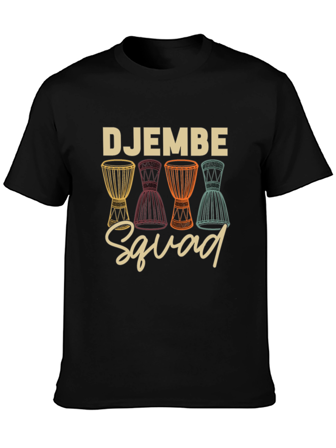Djembe Squad Graphic Tee - Rhythm & Percussion