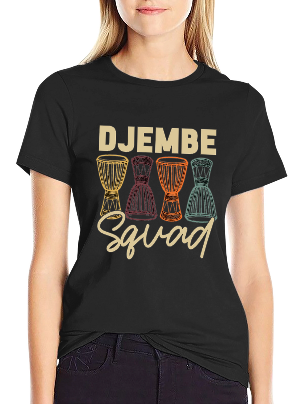 Djembe Squad Graphic Tee - Rhythm & Percussion