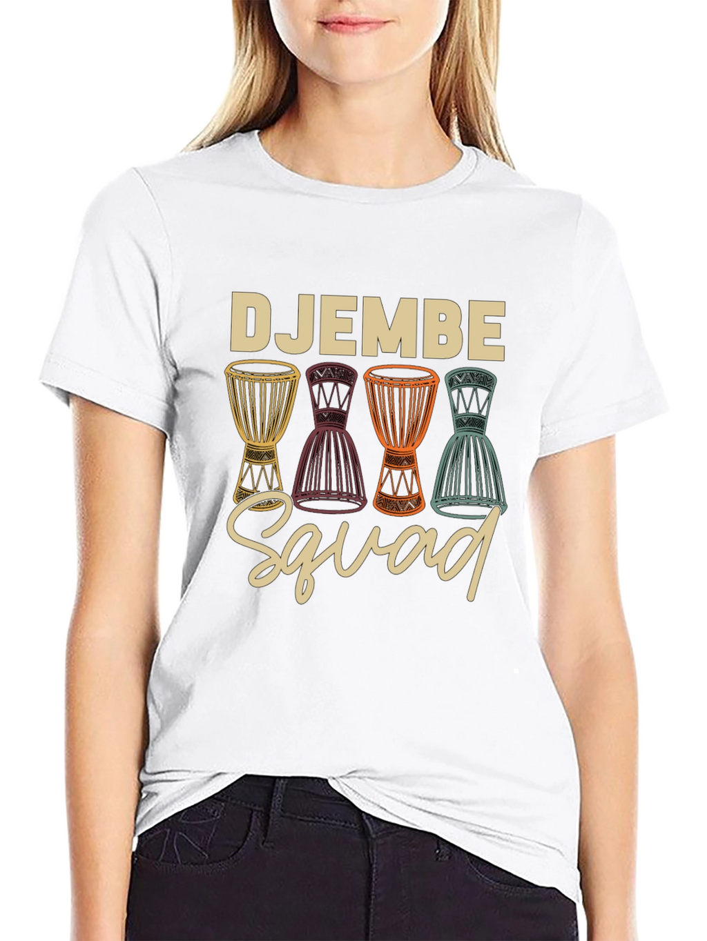 Djembe Squad Graphic Tee - Rhythm & Percussion