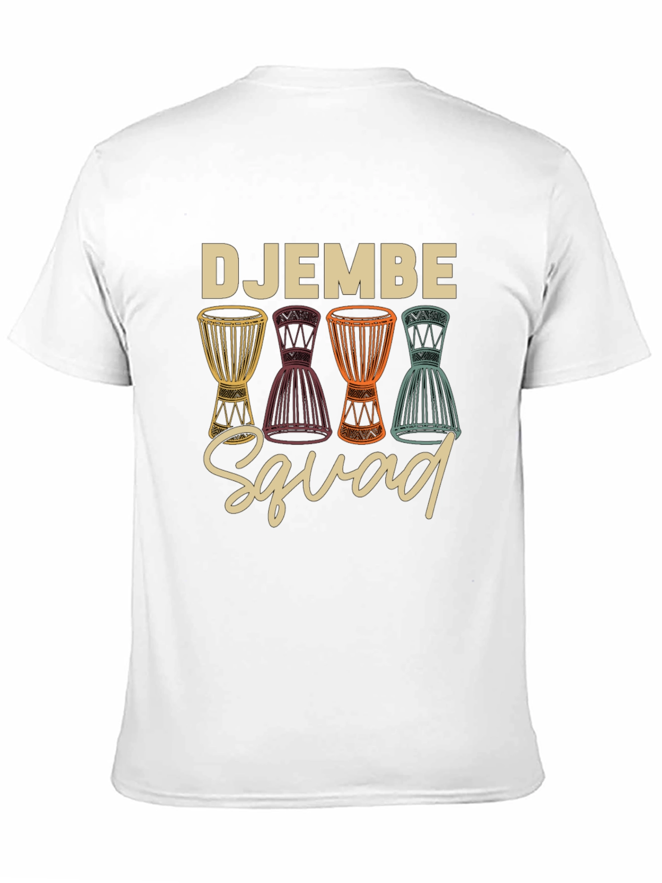Djembe Squad Graphic Tee - Rhythm & Percussion