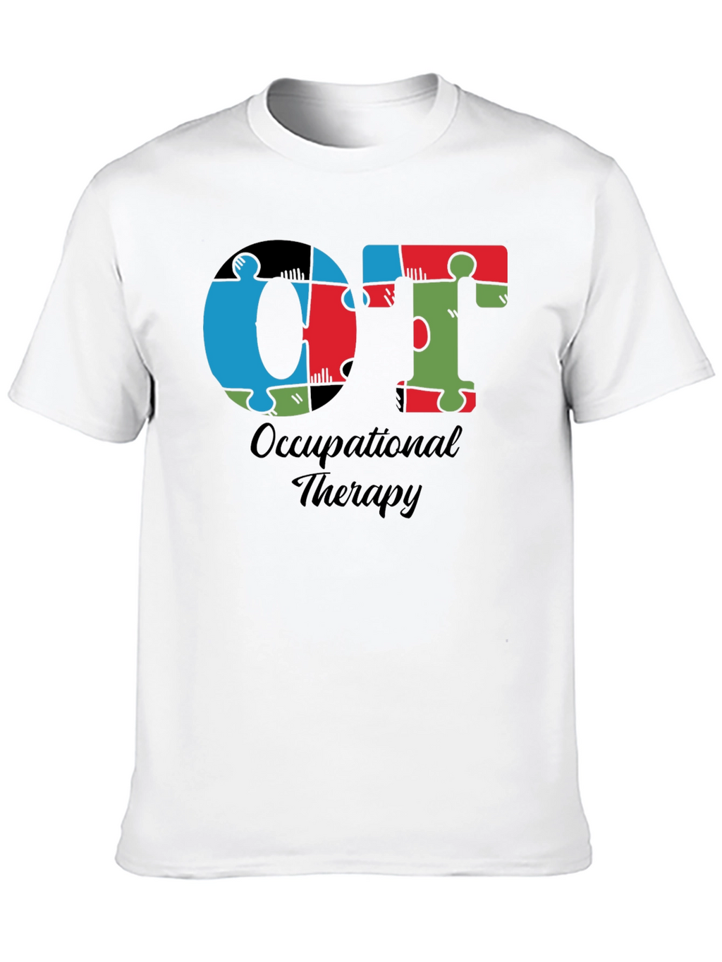 OT Occupational Therapy Puzzle Piece T-Shirt
