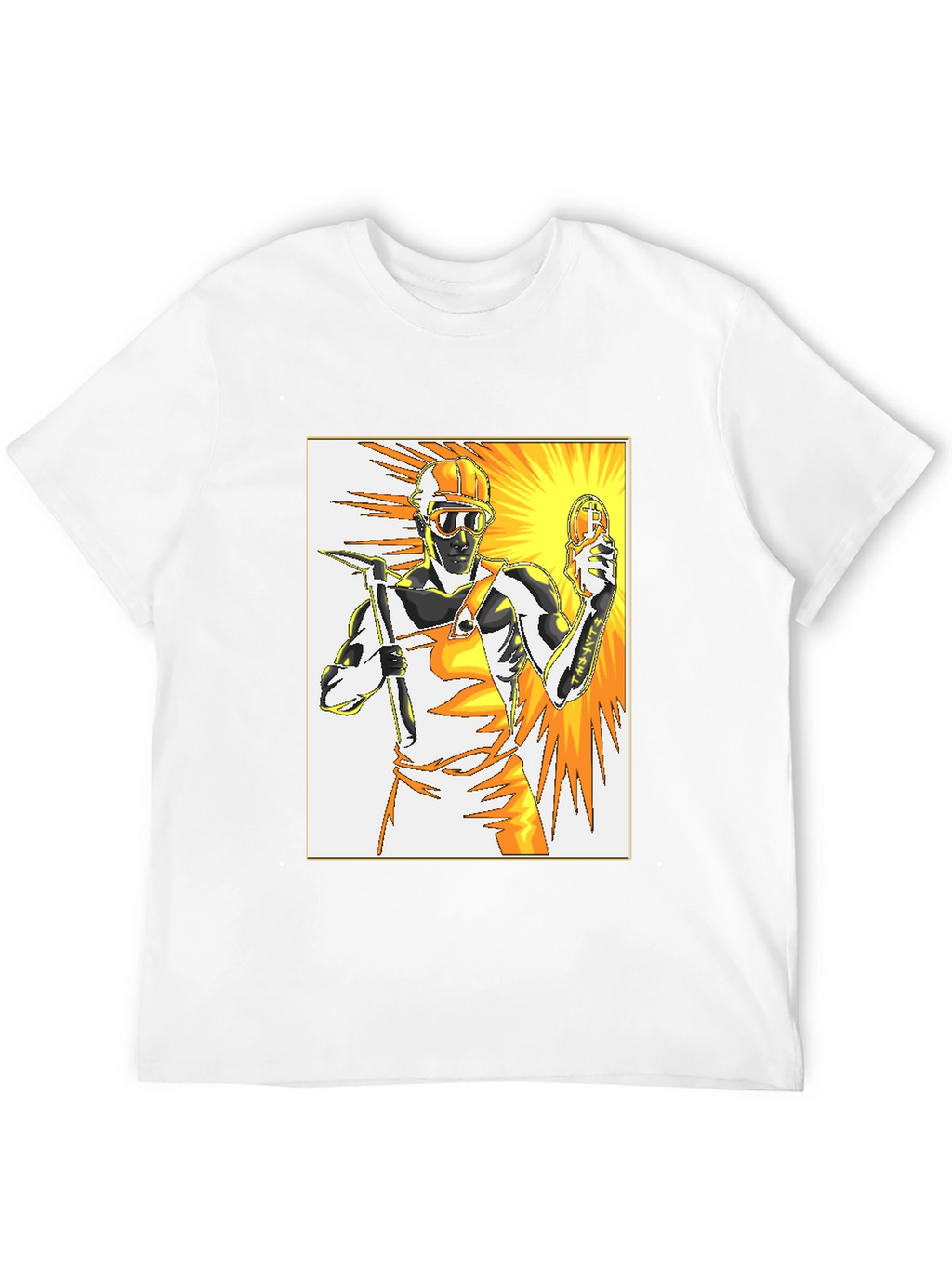 Bitcoin Miner Graphic Tee - Crypto T-Shirt