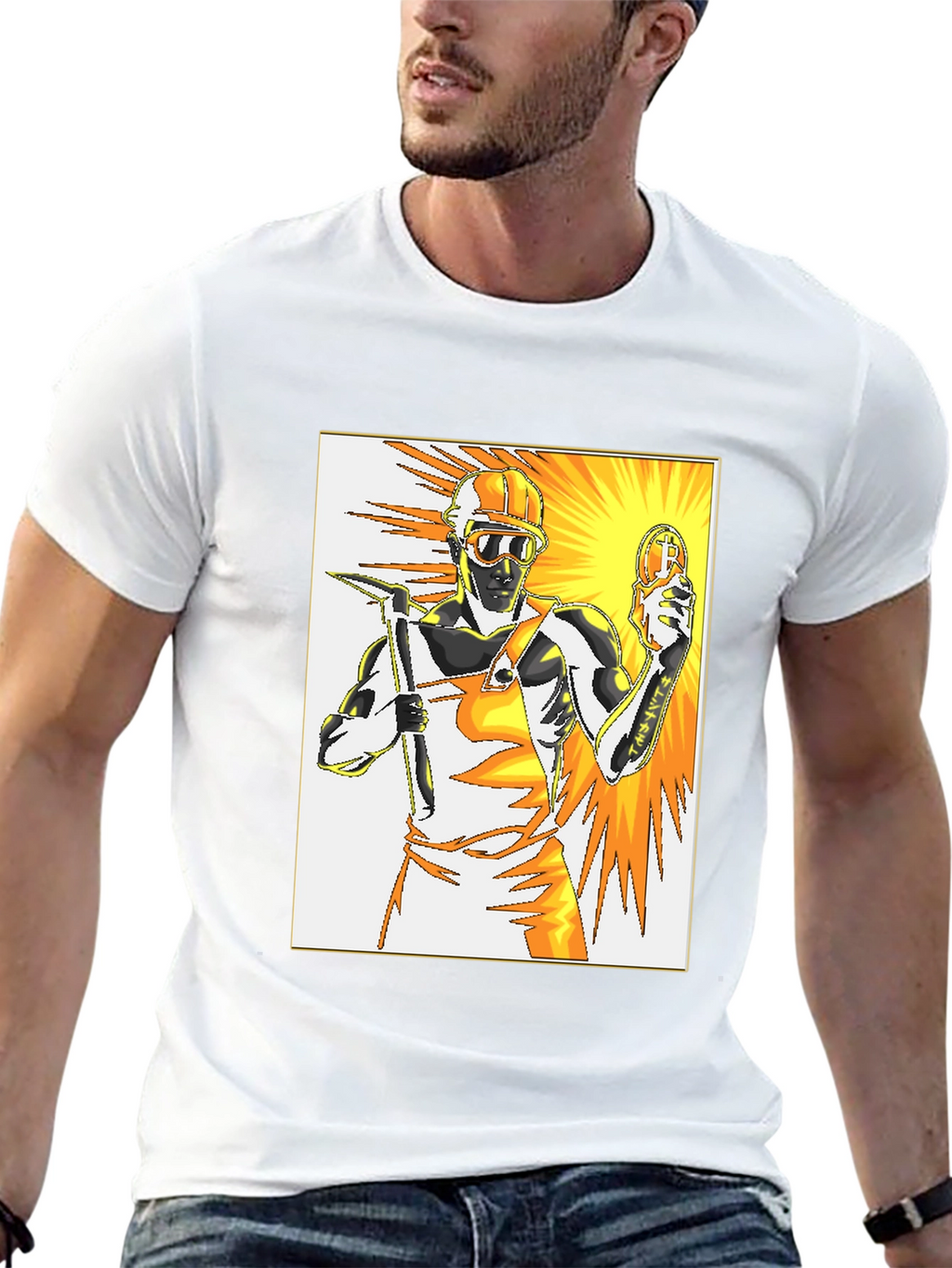 Bitcoin Miner Graphic Tee - Crypto T-Shirt