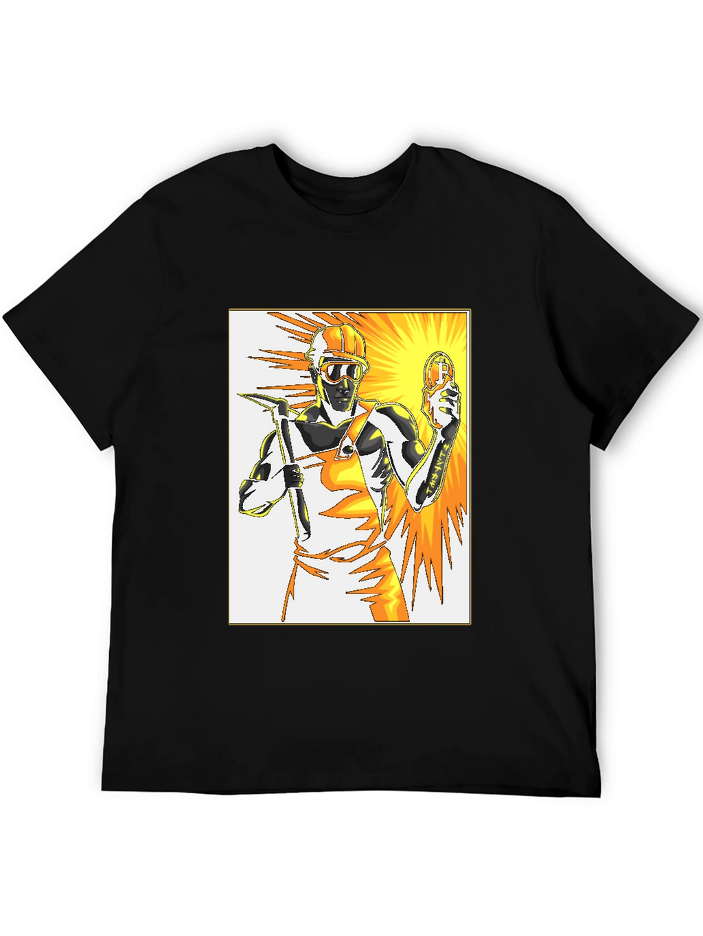 Bitcoin Miner Graphic Tee - Crypto T-Shirt