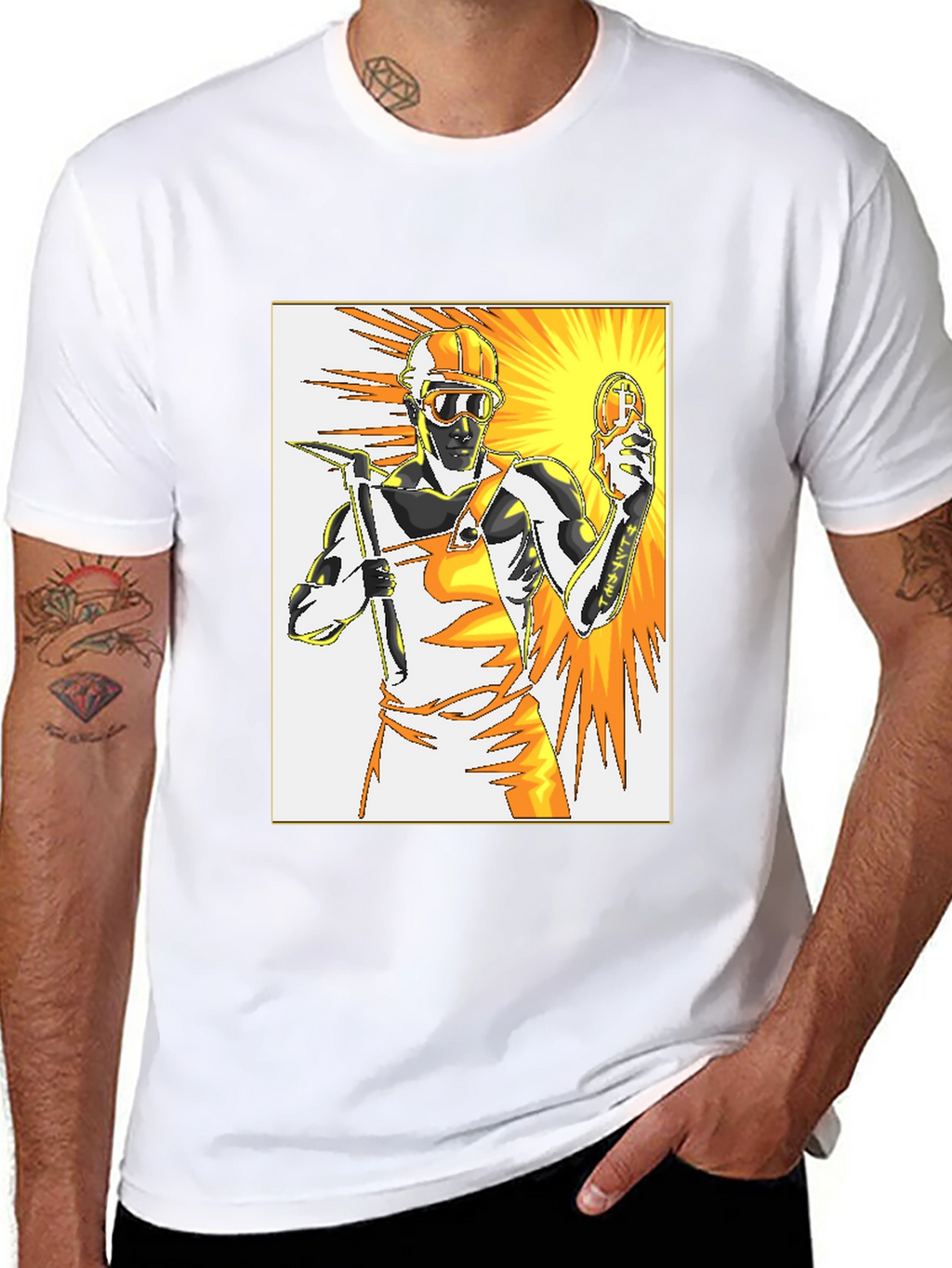Bitcoin Miner Graphic Tee - Crypto T-Shirt
