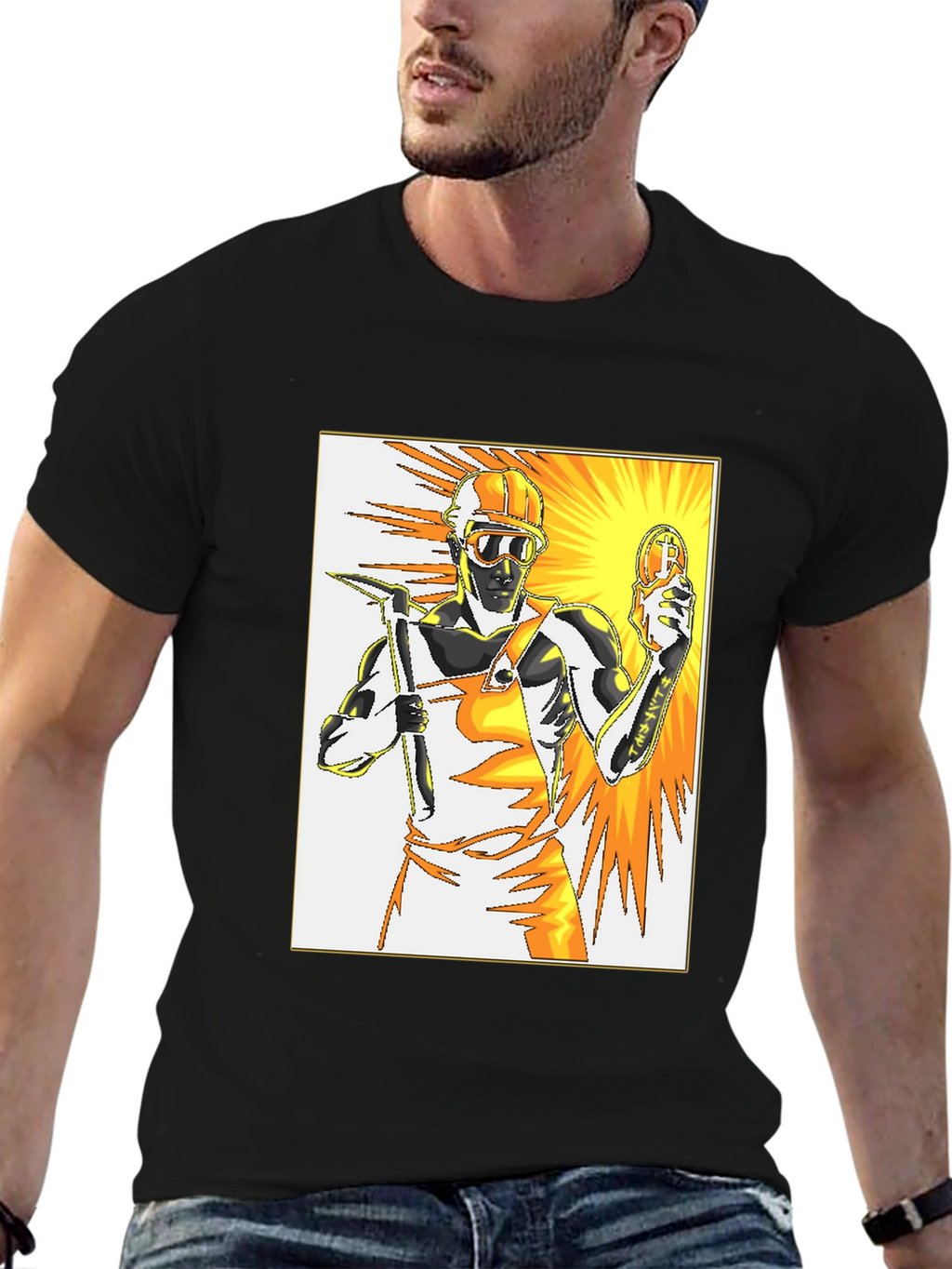 Bitcoin Miner Graphic Tee - Crypto T-Shirt