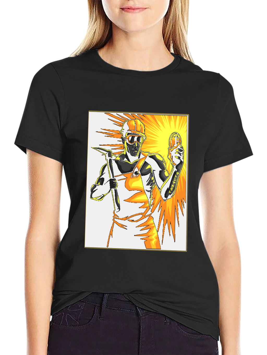Bitcoin Miner Graphic Tee - Crypto T-Shirt