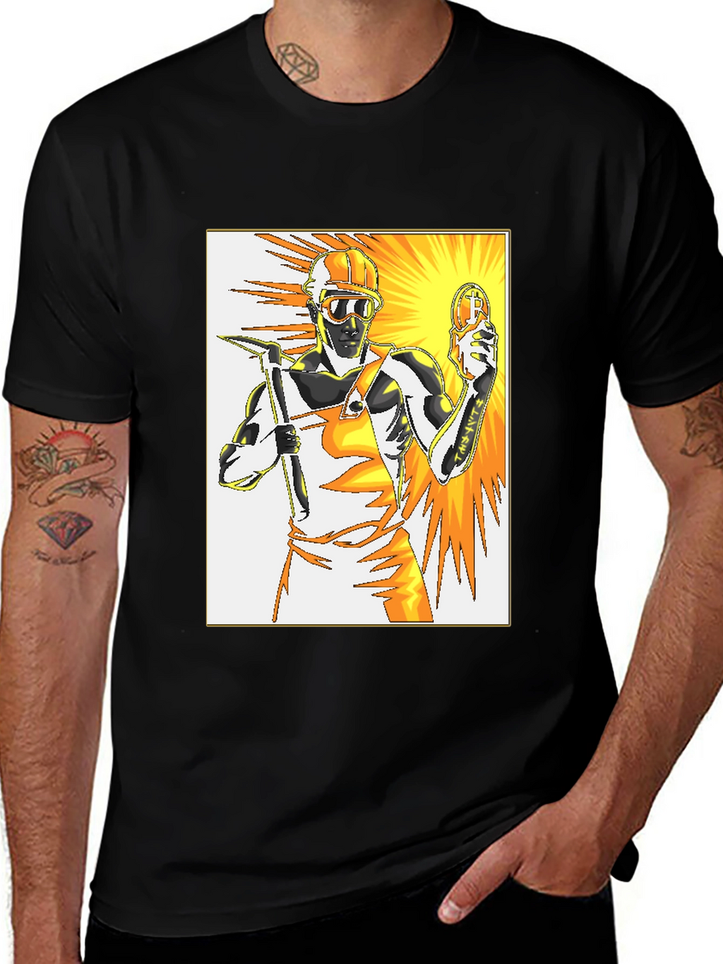 Bitcoin Miner Graphic Tee - Crypto T-Shirt