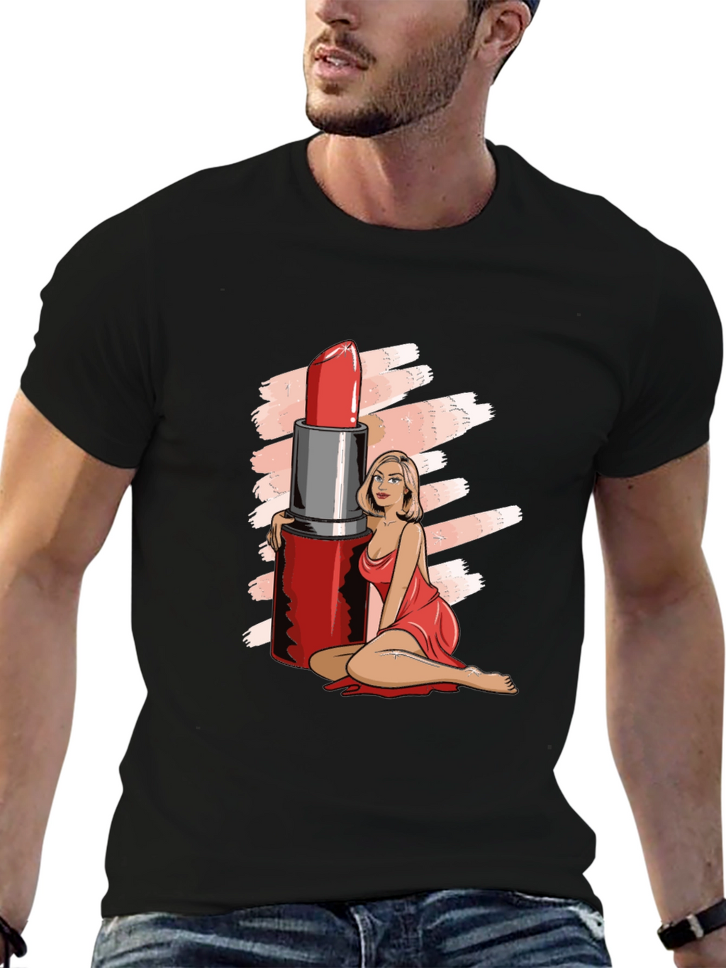 Lipstick Lover Graphic Tee - Unisex