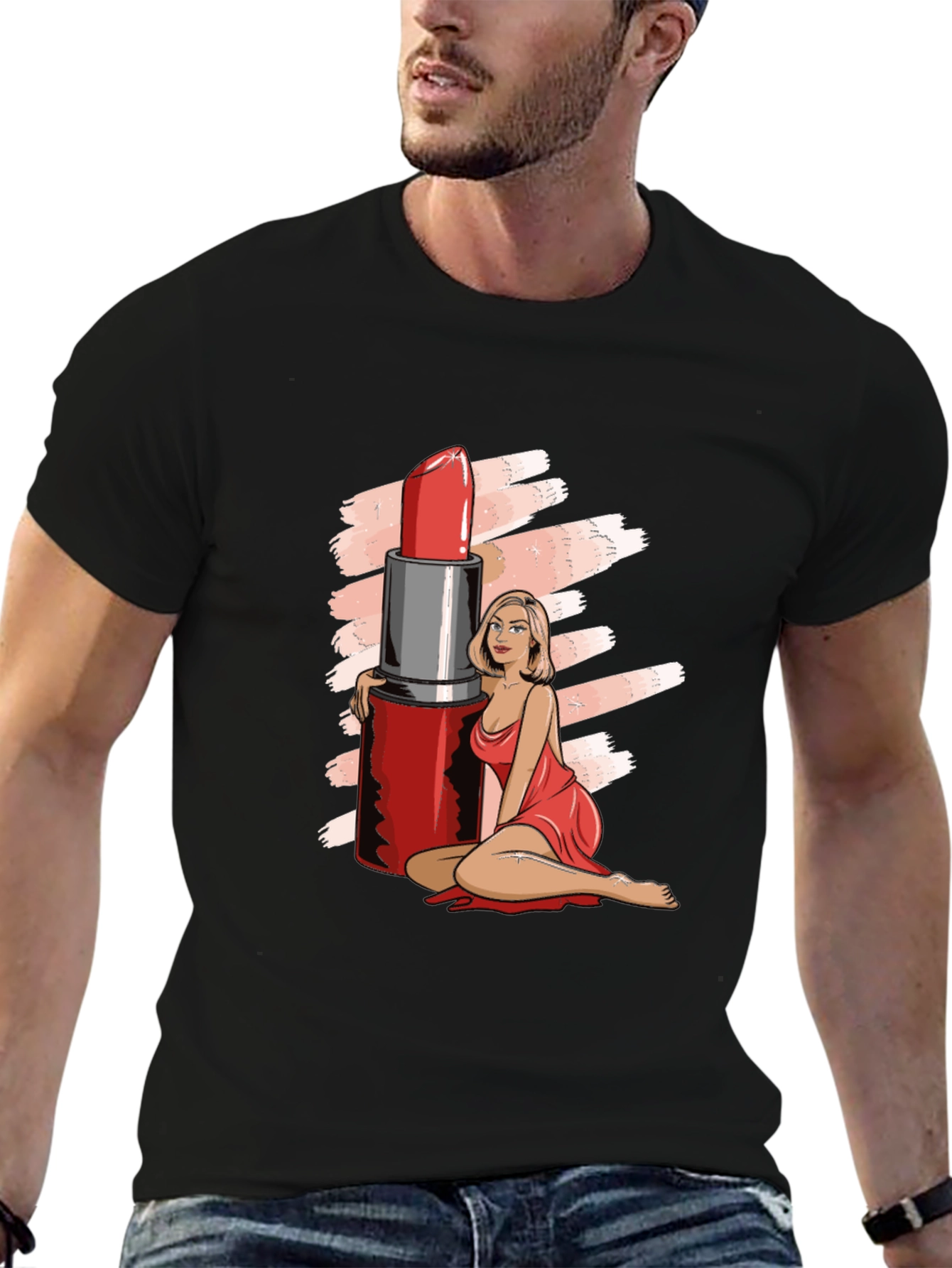 Lipstick Lover Graphic Tee - Unisex