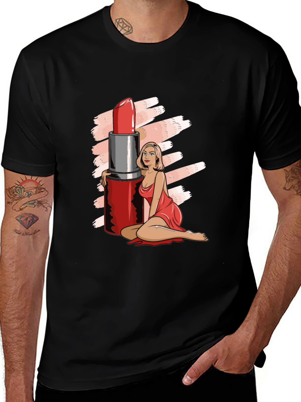 Lipstick Lover Graphic Tee - Unisex