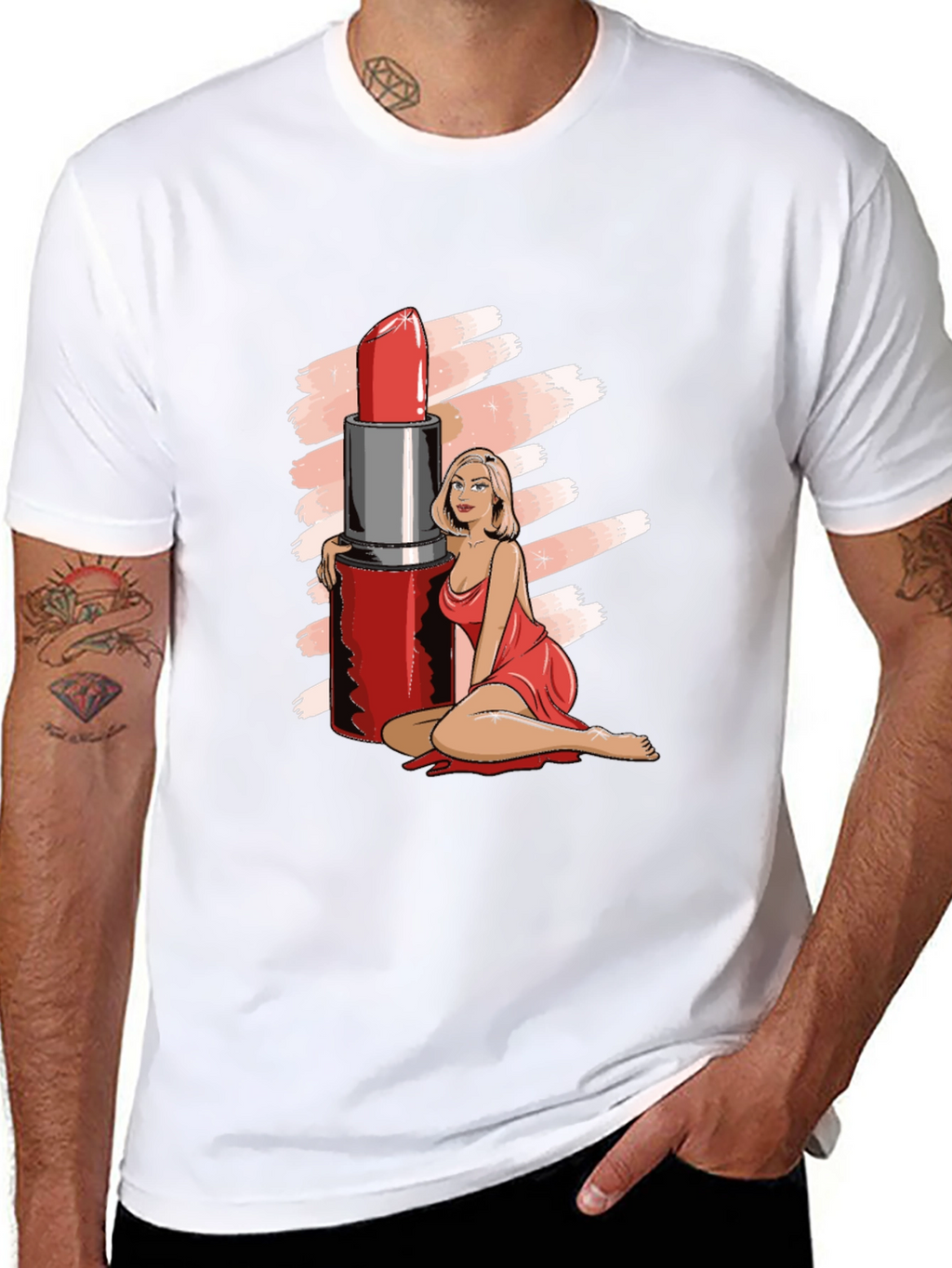 Lipstick Lover Graphic Tee - Unisex