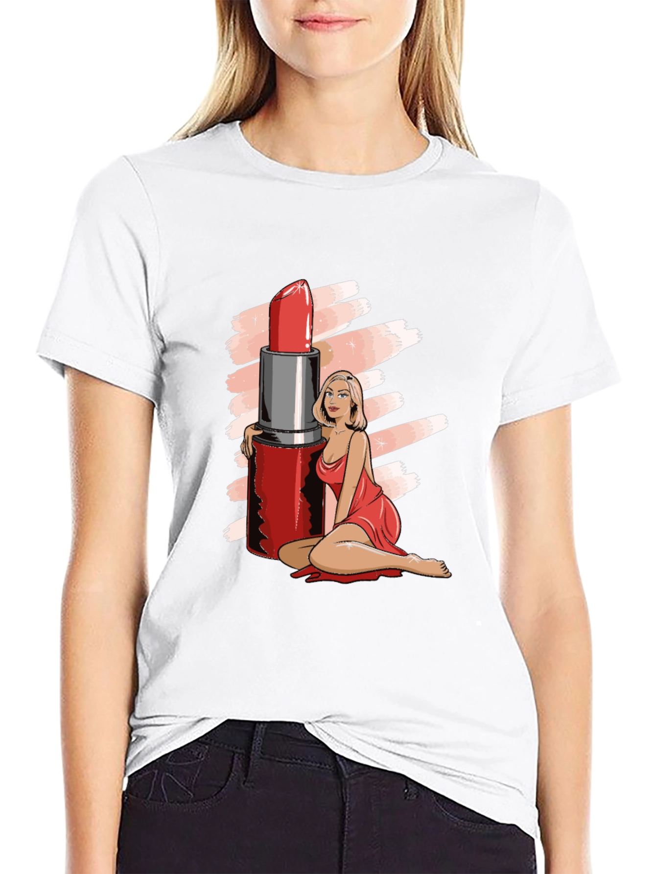 Lipstick Lover Graphic Tee - Unisex