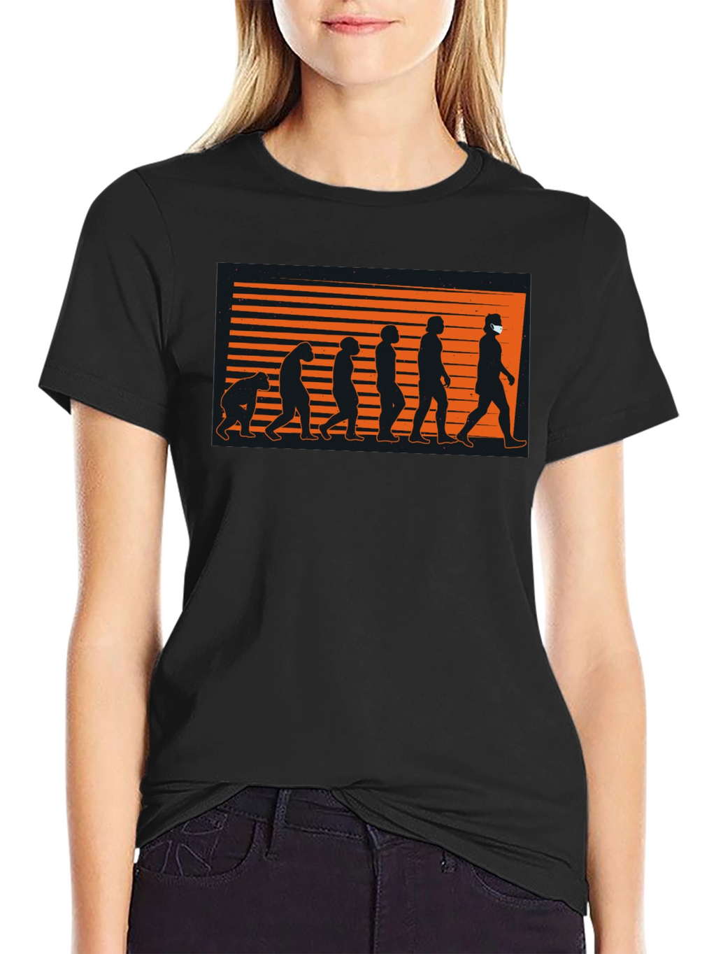 Evolution of Man T-Shirt - Masked Edition