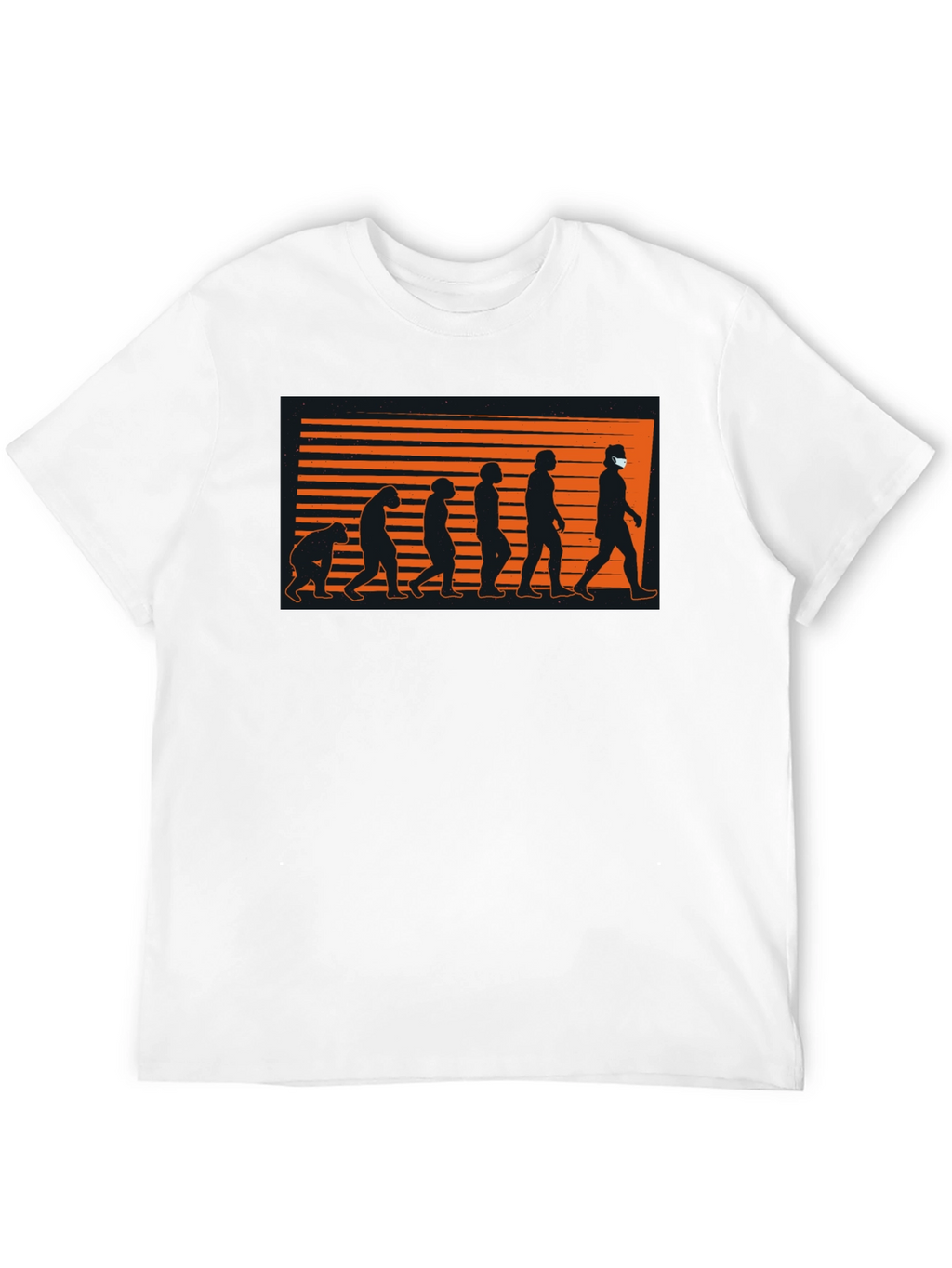 Evolution of Man T-Shirt - Masked Edition