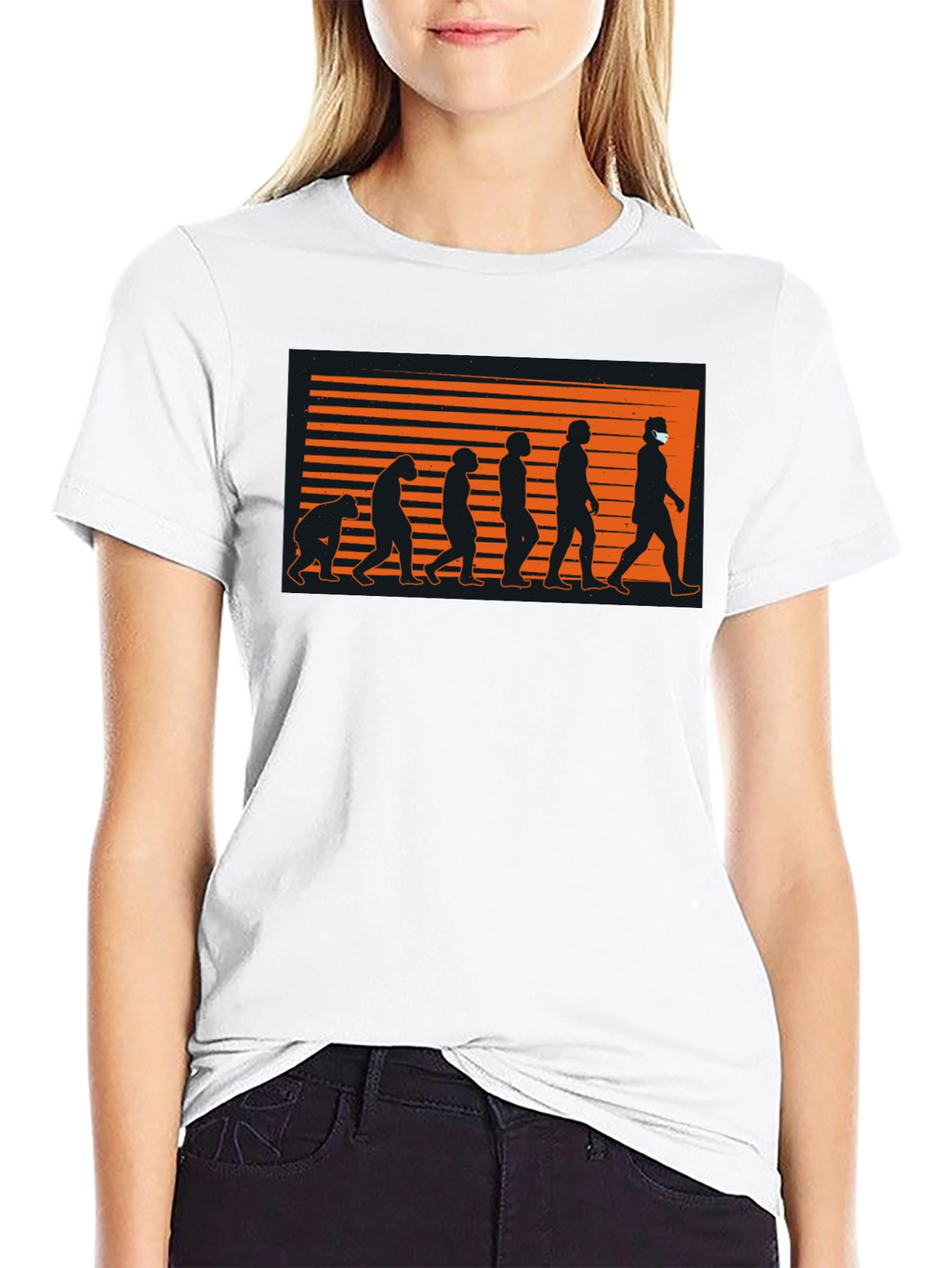 Evolution of Man T-Shirt - Masked Edition