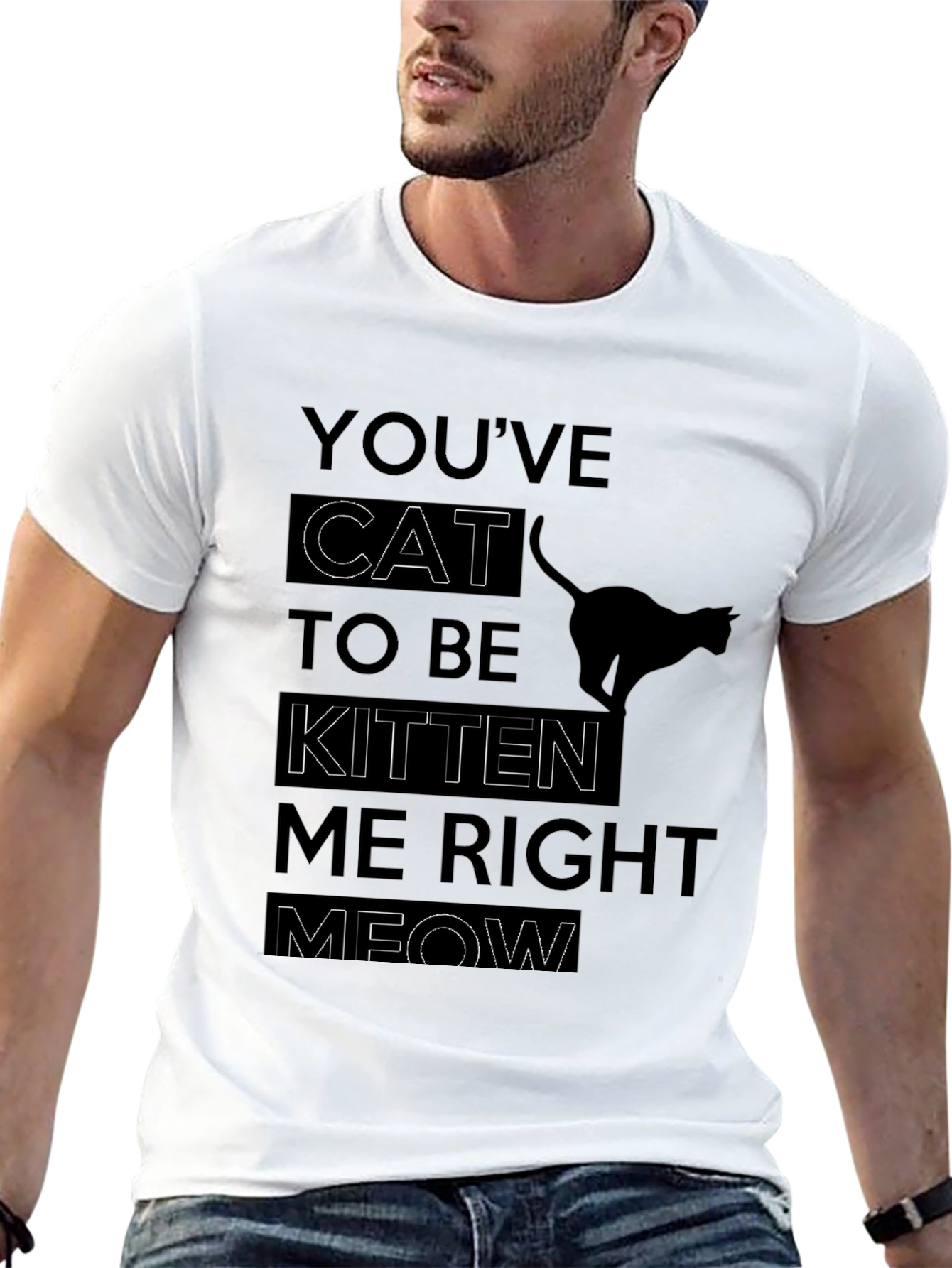 Youve Cat To Be Kitten Me Right Meow T-Shirt
