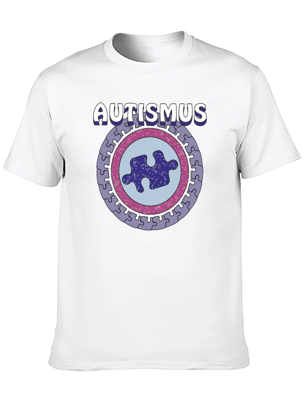 Autismus Puzzle Piece Graphic T-Shirt