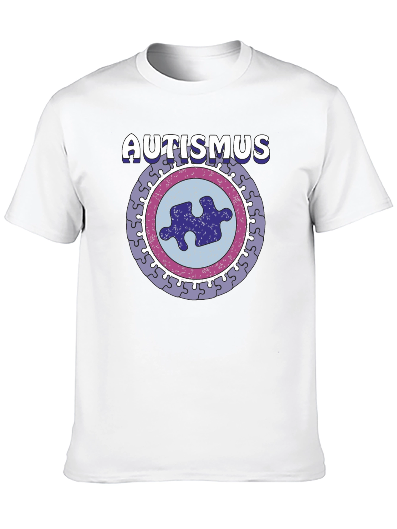 Autismus Puzzle Piece Graphic T-Shirt