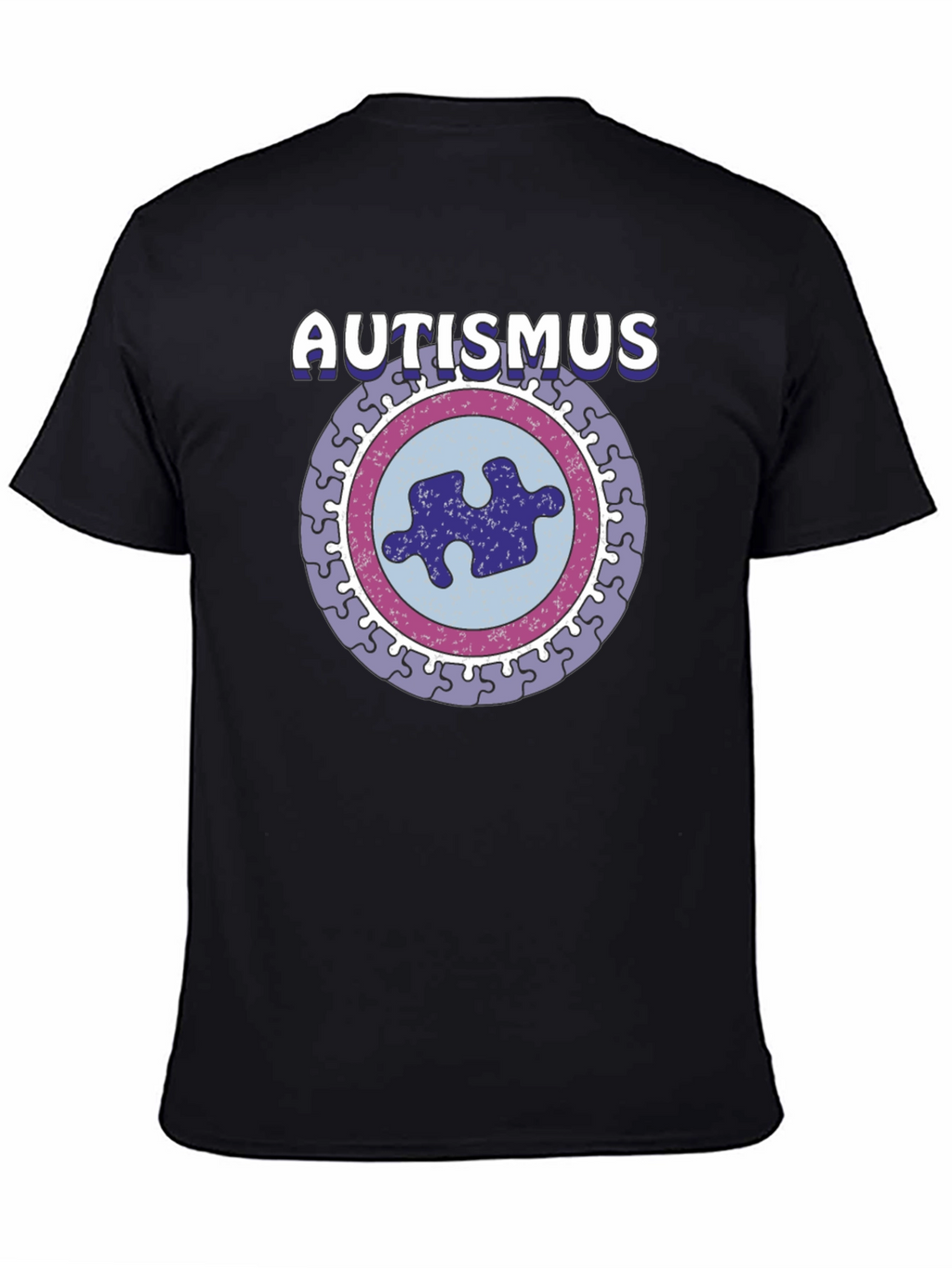 Autismus Puzzle Piece Graphic T-Shirt