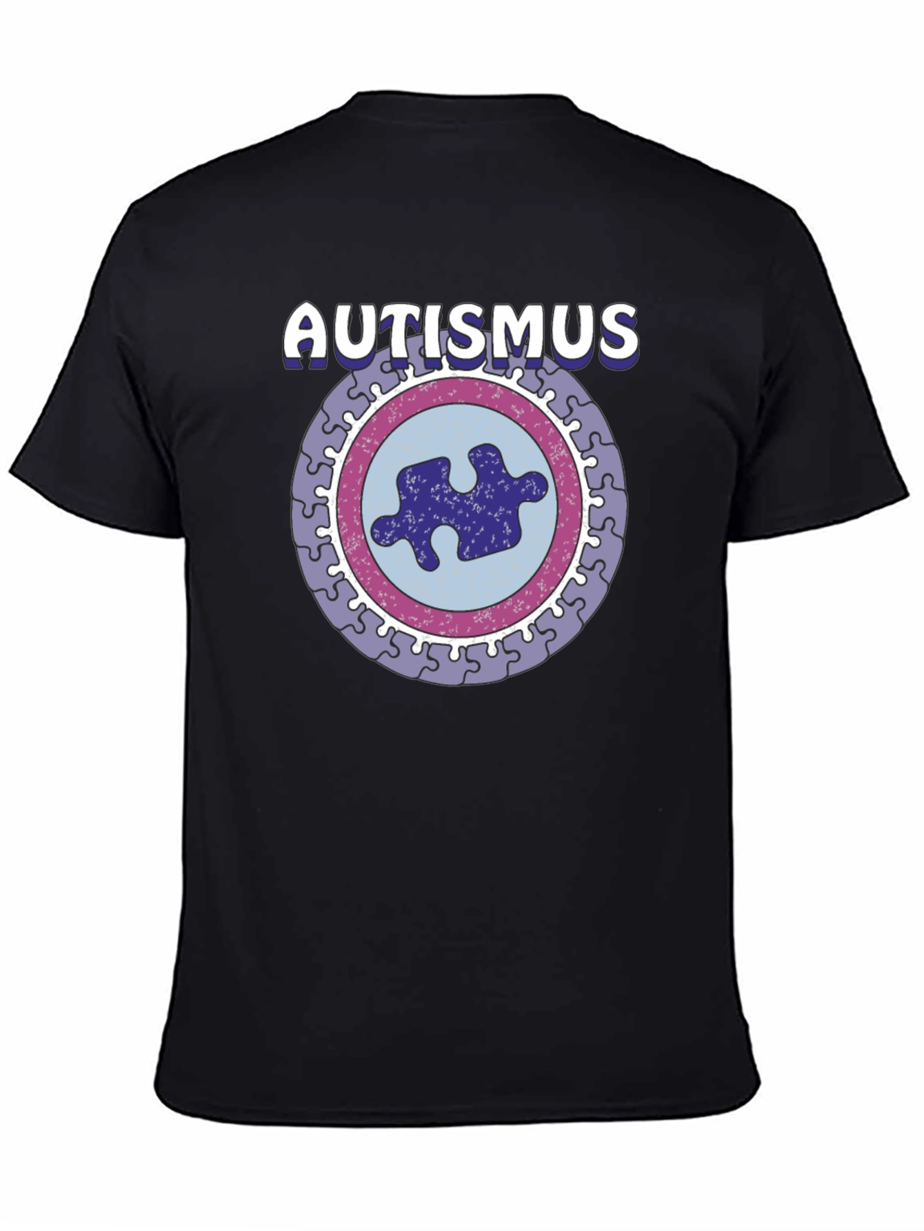 Autismus Puzzle Piece Graphic T-Shirt