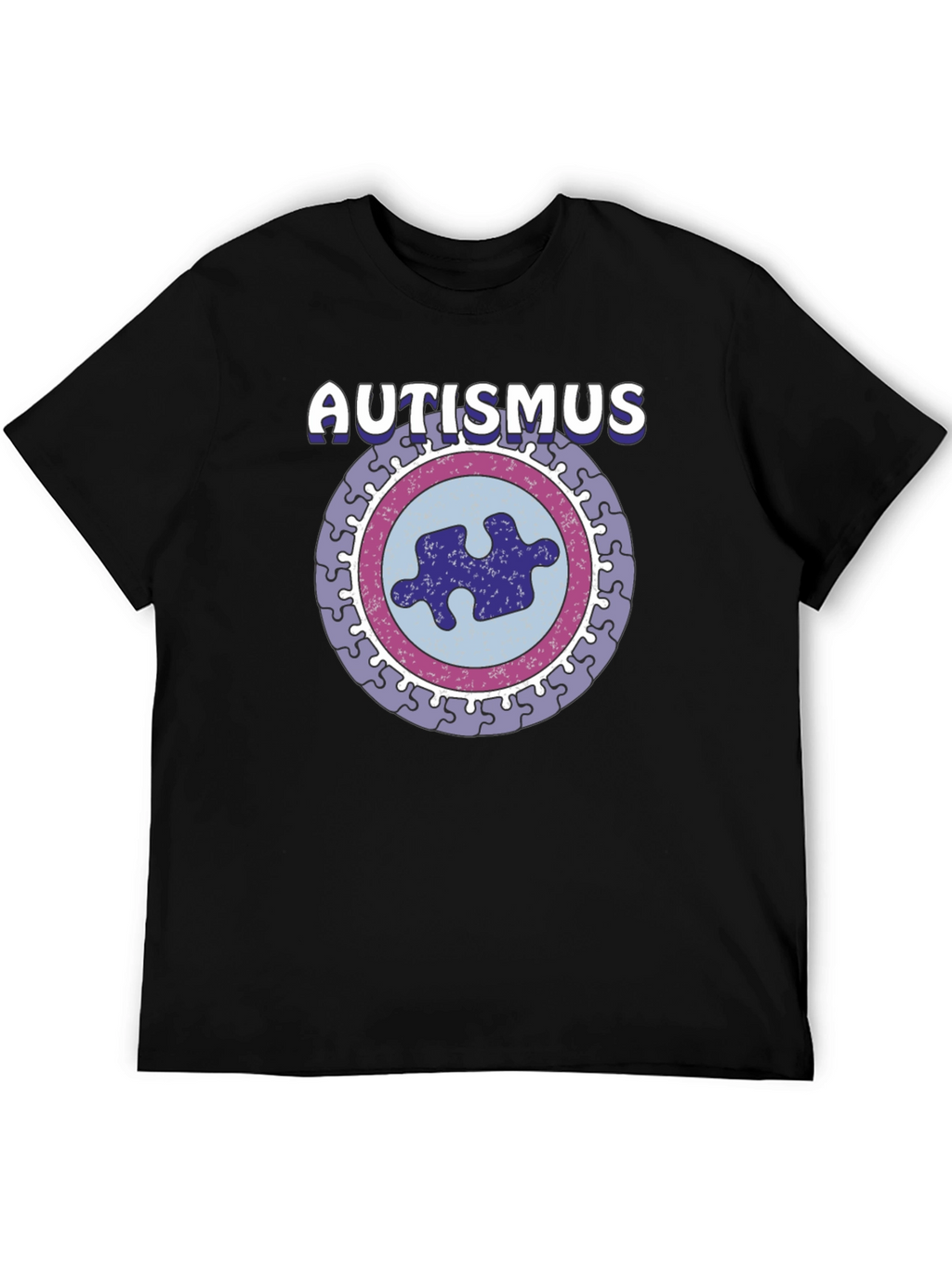Autismus Puzzle Piece Graphic T-Shirt