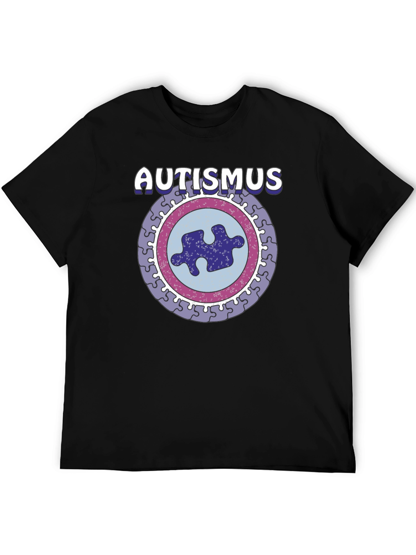 Autismus Puzzle Piece Graphic T-Shirt