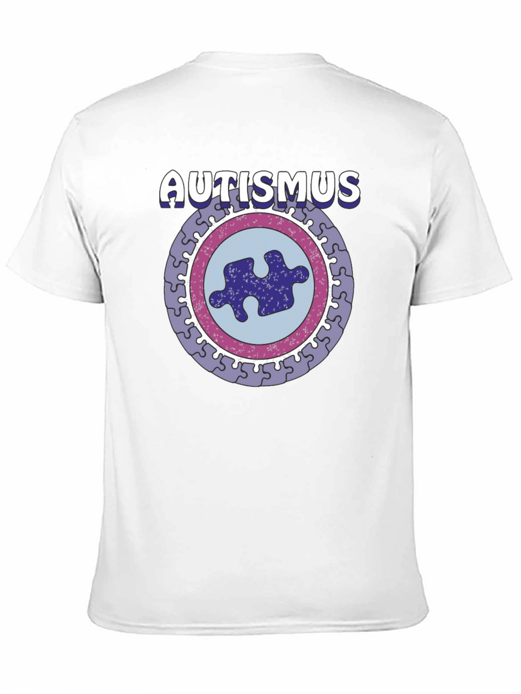 Autismus Puzzle Piece Graphic T-Shirt