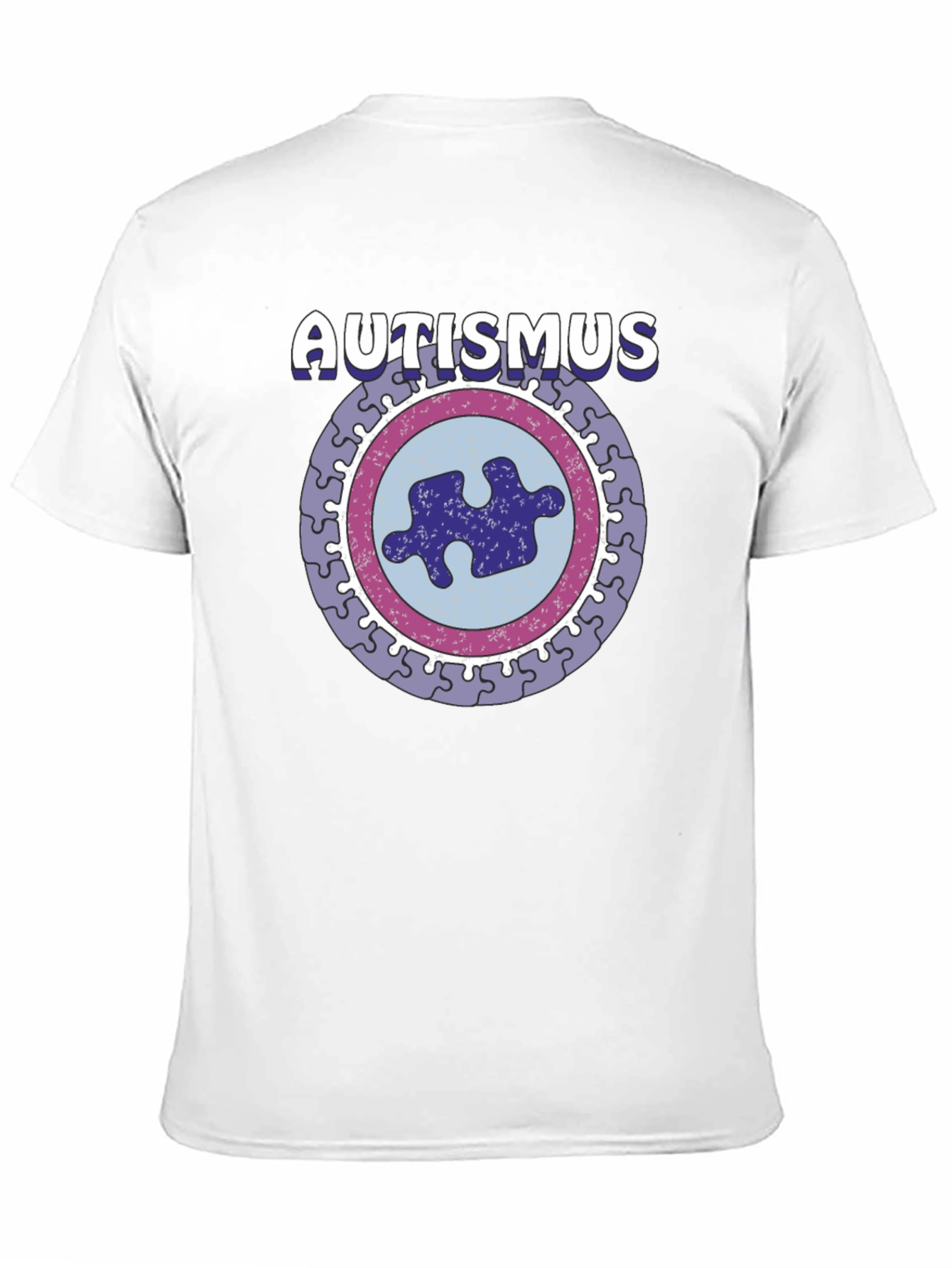 Autismus Puzzle Piece Graphic T-Shirt