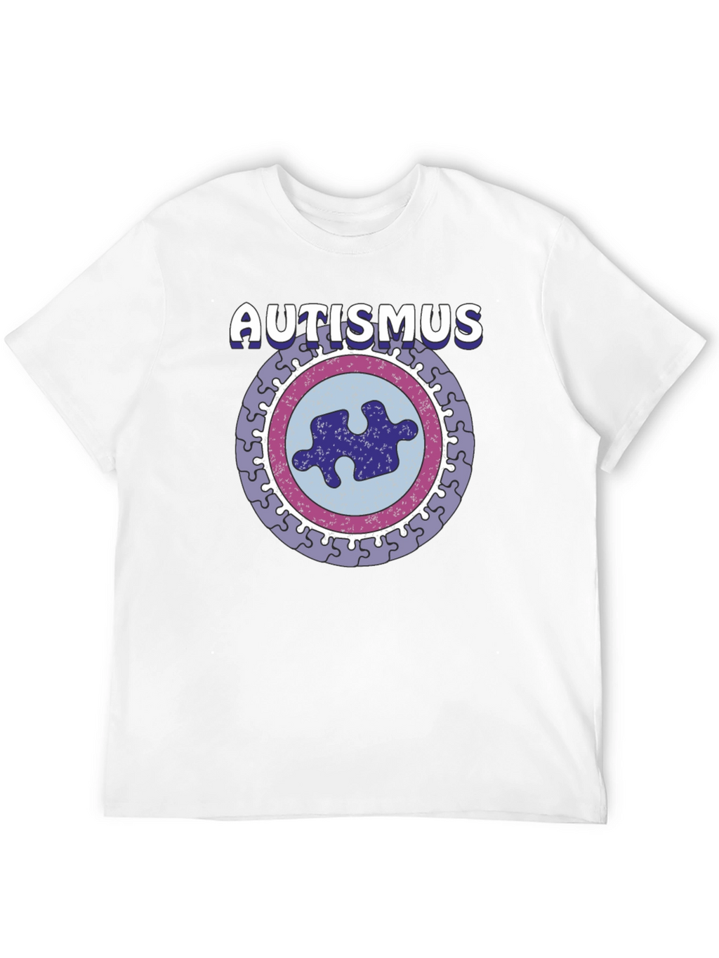 Autismus Puzzle Piece Graphic T-Shirt