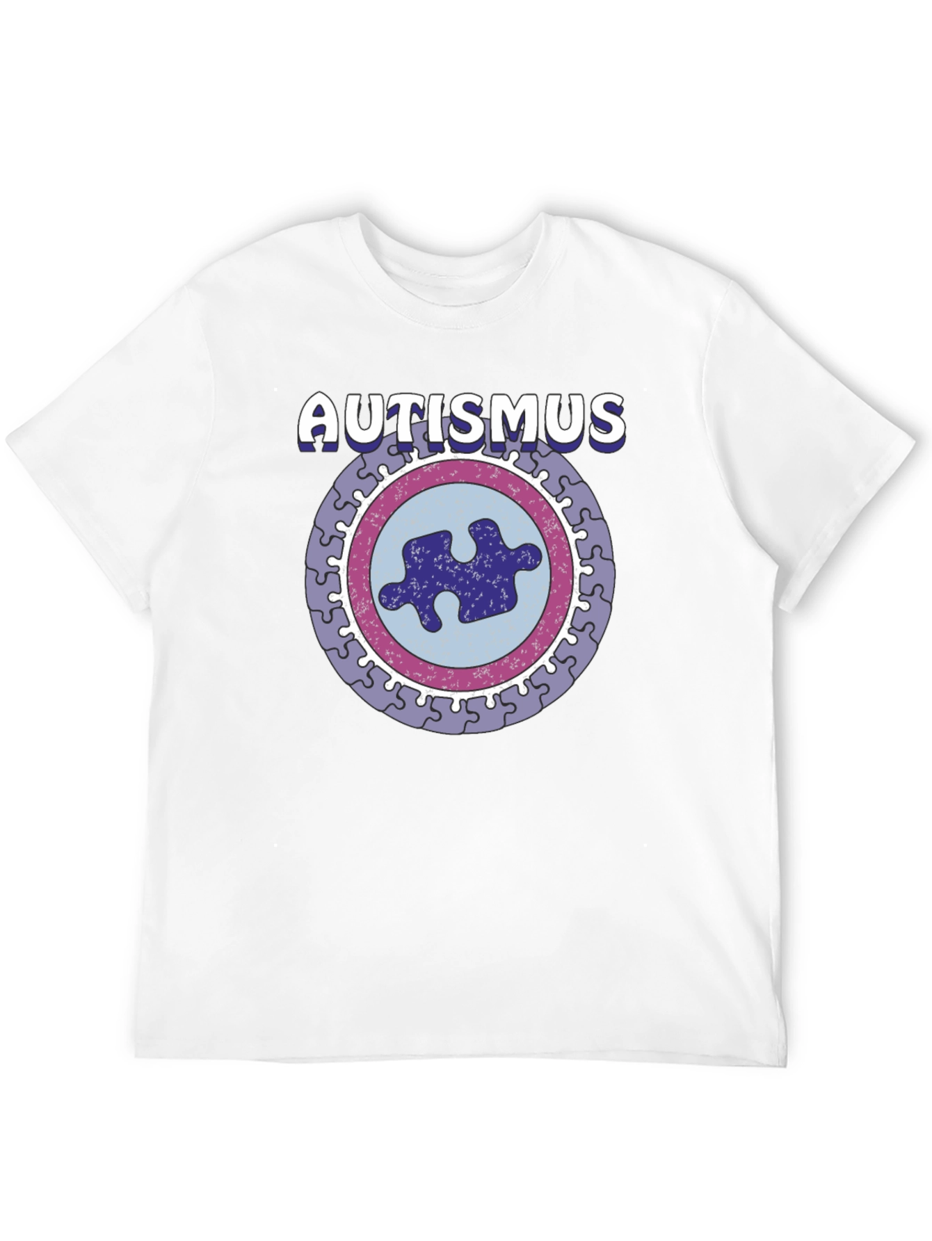 Autismus Puzzle Piece Graphic T-Shirt