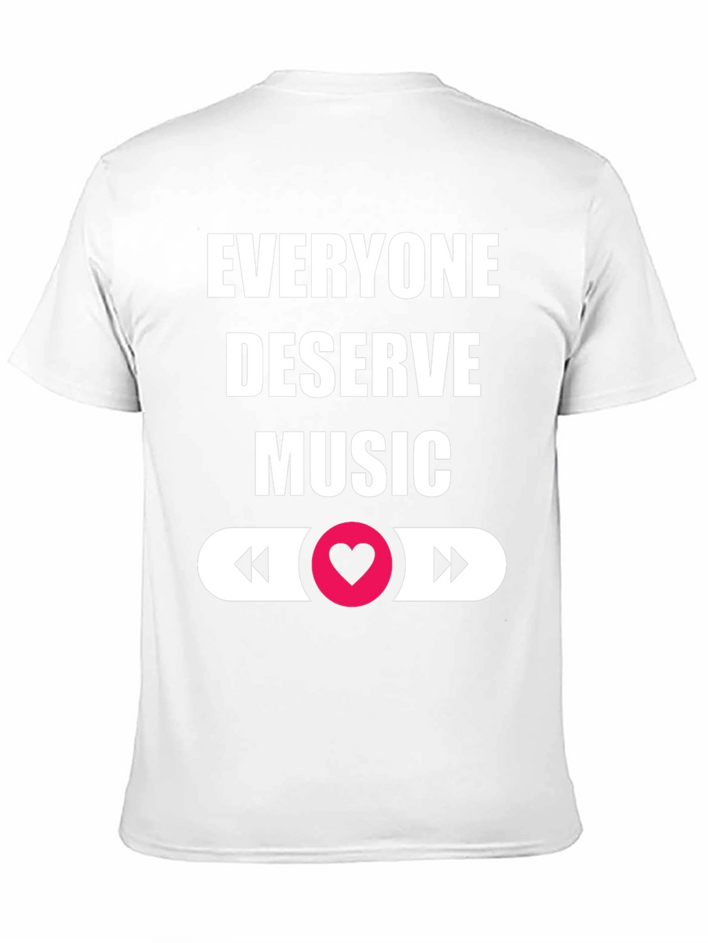 Everyone Deserves Music Black Graphic Tee
