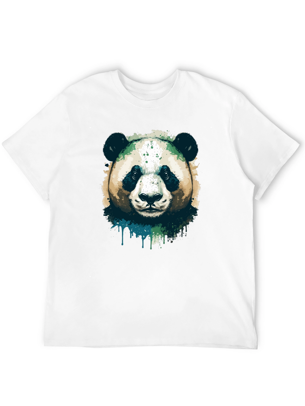 Panda Graphic Black T-Shirt